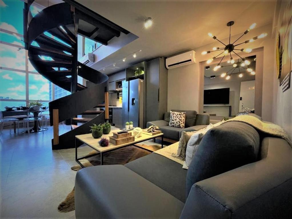 APARTAMENTO Duplex Manhattan com 3 Suites, Casal, Solteiro e Office Goiânia Exterior foto